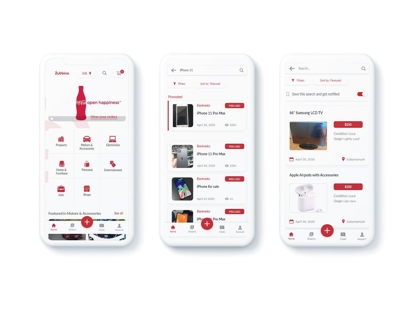 Zubbina Mobile App